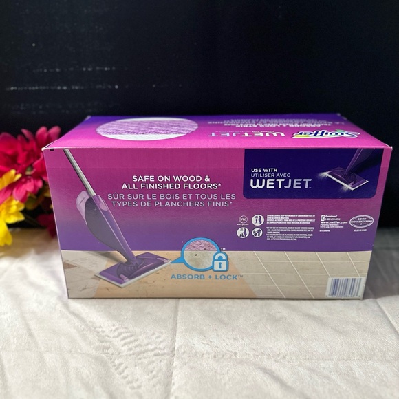 New 24 Swiffer WetJet Multi-Surface Mopping Pads & 19oz Pro Lysol Disinfectant - Picture 2 of 6